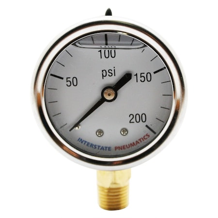 Thrifco Plumbing Liq Filled 200# Gauge 4402329
